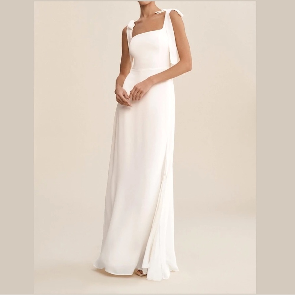 Reformation Westerly Dress in Ivory, Size: 6 (Orig Price $348.00)